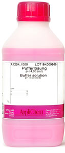 Pufferl�sung pH 4,00 (rot)