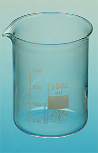 Becherglaspakete 5 - 1000 ml niedere Form Borosilikatglas 3.3 <br>Laborbedarf Laborglas,Becherglser
