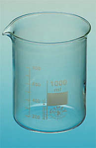 Becherglaspakete 5 - 1000 ml niedere Form Borosilikatglas 3.3 <br>Laborbedarf Laborglas,Bechergl�ser