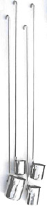 Schpfbecher Edelstahl 4301(oder Schpftopf) mit Ausgu links,Stiel 1m (Ladle, outlet left with manic 1m, stainless steel 4301)