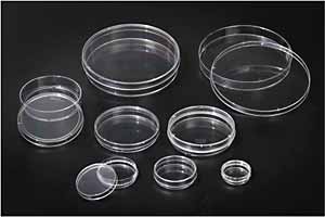 Zellkulturpetrischalen, gammasteril und oberflchenbehandelt, produziert aus optisch klaren und hochqaulitativen Plastrohstoffen<br>Laborbedarf, Zellkultur,Petrischalen fr die Zellkultur