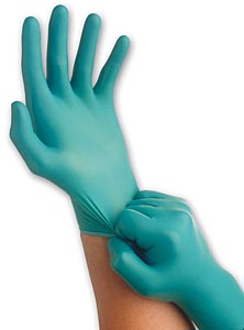 Einmalhandschuhe Touch N Tuff, Gr. M (7.5-8), puderfrei, Nitril, Lnge 240 mm</p>Disposable gloves Touch N Tuff, size. M (7.5-8), powder-free, nitrile, length 240 mm</p>Laborbedarf,Arbeitschutz,Einmalhandschuhe,Nitrilhandschuhe
