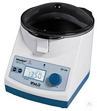 Mikroliterzentrifuge CF-10 13500 U/min, 12225 g incl. Rotor 12 x 1,5/2.0 ml<br>High-Performance Table Top Centrifuge, WiseSpin, type CF-10, with digital controller, max. speed 13500 rpm, timer 99 hr. / 59 min., complete with standard rotor 12x 1,5/2,0 ml, dimension 170 x 226 x 183 mm, weight: 2,3 kg, 90 W, power supply: 230 V, 50/60 Hz<br>Laborbedarf,Zentrifugen,Mikroliterzentrifugen