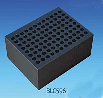 Metallblock BLC596 fr 96 x 0.2 ml PCR-Rhrchen<p>Suchwort: Laborbedarf, Metallblockthermostat, Blockthermostat, Temperieren von Rhrchen</p>