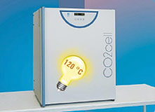 CO2-Brutschrank:CO2CELL 170 Standard Volumen:170 l </p><b>Sicherheitspaket zum Super-Aktionspreis</b> Luftmanteltemperierung  ohne Ventilation und HEPA-Filter f�r das CO2 eliminieren das Kontaminationsrisiko ,zus�tzlich mit kostenloser Hei�luftdekontamination BAA21140955</p>Super-Aktionsangebot bis 31.10.2009