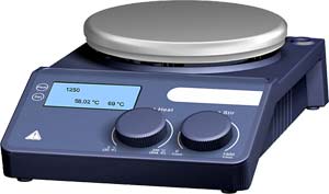 Magnetrhrer mit Heizung RSM-02  (digital) , Neu, mit automatischer Erkennung des Temperaturfhlers und Sicherheitstemperatur bei 350C