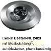 Lid (LM) fitting for rotor 27301024, aerosol-tight, autoclavable and phenol resistant