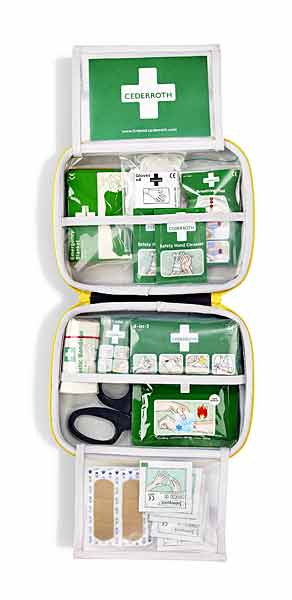 Cederroth Erste-Hilfe-Kit Medium (Koffer)<br>Cederroth First Aid Kit medium (case)<br>Laborbedarf,Arbeitsschutz,Erste-Hilfe