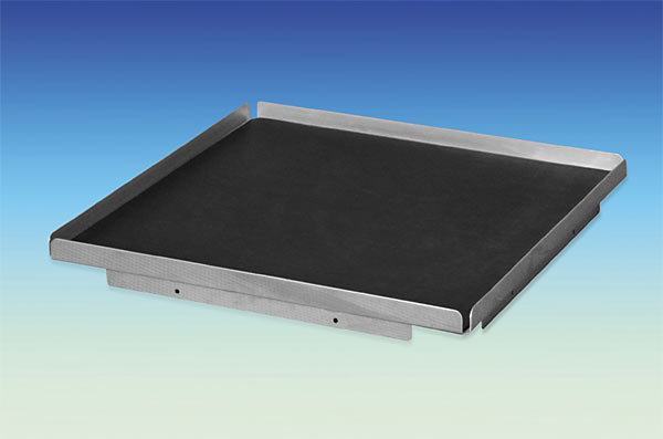Plattform 230 x 230 mm mit Antirutschmatte fr Schttler BAA25560787 und BAA25560797<br>Laborbedarf,Schttler,Zubehr