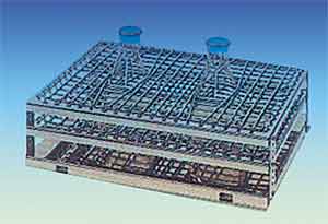 Schttelwasserbder WSB  18 oder 30 oder 45 Liter mit prziser Mikroprozessorsteuerung, Schtteln 20-250rpm, Temperaturbereich RT+5C..100C +-0.1C, incl. universelles Springrack<br>Laborbedarf,Schtteln,Schttelwasserbad