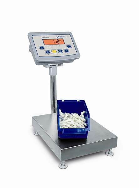 Industriewaage Atlas DA-300L, W�gebereich 300kg, Ablesbarkeit: 50g,Plattformgr��e 650 x 500 mm, 2 Jahre Garantie</p>Super-Aktionsangebot bis 31.05.2012<br>Laborbedarf, Industriebedarf, Industriewaagen