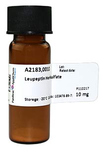 Leupeptin Hemisulfat, Gehalt (HPLC): min. 96,5 %</p>Leupeptin Hemisulfate</p>Laborbedarf,Enzyminhibitoren,Leupeptin Hemisulfat