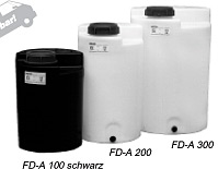 Standard-Dosierbehlter FD-A 35, 35 l, zylindrischer Behlter mit Schraubdeckel, Auendurchmesser: 320 mm, Hhe: 500 mm