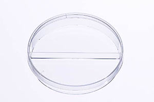 Petrischalen 2-geteilt mit Nocken 94 x 16 mm Polystyrol glasklar