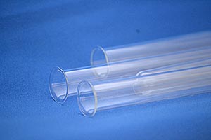 Reagenzglser normalwandig , gebrdelter Rand AR-/Soda-Glas, runder Boden<br>Test tubes ELKA, with rim<br>Laborbedarf, Laborglas, Reagenzglser