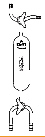 Gasprobenrohr mit 2 NS-Czako-Hahn mit berdrehsicheren Gewindehahnsicherungen, mit Mattschild</p>Laborbedarf Glasgerte Volumenmessung Wasser- und Umweltanalytik
