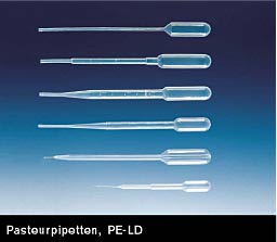 Pasteurpipetten PE-LD zum Einmalgebrauch