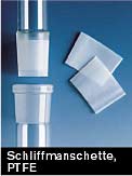 Schliffmanschette PTFE zum Abdichten von Schliffen ohne Fett VE= 10 Stck</p>Laborbedarf Hilfsmittel