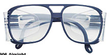Schutzbrille 906 Airsight, federleichte Schutzbrille mit zweifarbigen Bgeln,farblos