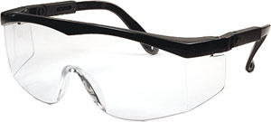 Schutzbrille Edge 906, extrem leichte berbrille aus Nylon fr Brillentrger mit Panoramasichtscheibe