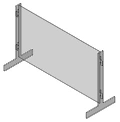 Schutzschild Typ 2 ,  Mitarbeiter-Virenschutz aus Plexiglas/Spuckschutz...schnelle und individuelle Schutzma�nahmen f�r Ihre Mitarbeiter</p>Type 2 protective shield, Employee virus protection made of plexiglass / spit protection ... fast and individual protection measures for your employees</p>Laborbedarf,Arbeitsschutz,Spuckschutz,Schutzschirm