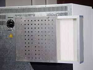 HEPA-Filter H14,  99.995% zur Filtration der Zuluft, passiv</p>HEPA-filter H14 (passive) Microbiological air filter class H 14, efficiency 99,995%, without ventilator</p>Laborbedarf,W�rmetechnik,Zubeh�r