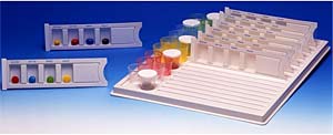 Medikamententablett aus Polysterol, wei, zur Aufnahme von 19 Medikamentenbechern (PP) BAA26131025, sowie 19 Medikamentendispenser BAA26131031</p>Medicine tray of polystyrene, white, for 19 medicine cups and 19 medicine dispensers</p>Plateau  medicaments en polystyrne, blanc,  19 gobelets et 19 dispenseurs  medicaments</p>Krankenhausbedarf,Praxisbedarf,Medikamententablett