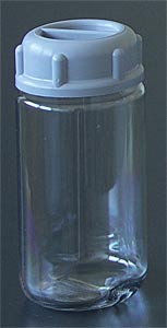 Weithalsflasche mit Schraubdeckel  PC 250ml , DxL=62 x122mm, mit Flachboden zur Zentrifugation, getestet bis 14.400 U/min oder 33.847xg, VE=6Stck<br>Wide mouth bottle PC with screw cap 250ml with flat bottom for centrifugation, tested to 14,400 rpm or 33.847xg, pack = 6 pcs<br>Laborbedarf,Zentrifugation,Flaschen