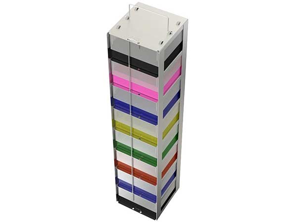 Edelstahlgestell fr Tiefkhltruhen mit Klappgriff fr 8 Kryoboxen H= 75mm</p>Freezer Racks, stainless steel with handle for chest freezers</p>Laborbedarf,Kryozubehr,Edelstahlgestelle fr Tiefkhltruhen