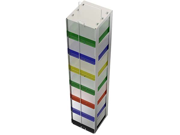 Edelstahlgestell fr Tiefkhltruhen mit Klappgriff fr 7 Kryoboxen H= 95mm</p>Freezer Racks, stainless steel with handle for chest freezers</p>Laborbedarf,Kryozubehr,Edelstahlgestelle fr Tiefkhltruhen